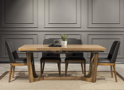 Dining table Table Kitchen Table Luxurious Practical Wood Modern Style new